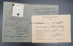 Wehrmacht Heer Wehrpass, Soldbuch & Dokumente des Unteroffiziers Helmut Gräfe aus Hartmannsdorf (Chemnitz) Heeres-Küsten-Artillerie-Abteilung (mot.) 955, Griechenland (Rhodos) & Balkan – Bild 27