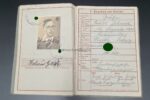 Wehrmacht Heer Wehrpass, Soldbuch & Dokumente des Unteroffiziers Helmut Gräfe aus Hartmannsdorf (Chemnitz) Heeres-Küsten-Artillerie-Abteilung (mot.) 955, Griechenland (Rhodos) & Balkan – Bild 18