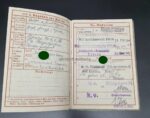 Wehrmacht Heer Wehrpass, Soldbuch & Dokumente des Unteroffiziers Helmut Gräfe aus Hartmannsdorf (Chemnitz) Heeres-Küsten-Artillerie-Abteilung (mot.) 955, Griechenland (Rhodos) & Balkan – Bild 19