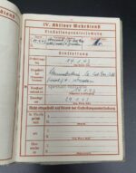 Wehrmacht Heer Wehrpass, Soldbuch & Dokumente des Unteroffiziers Helmut Gräfe aus Hartmannsdorf (Chemnitz) Heeres-Küsten-Artillerie-Abteilung (mot.) 955, Griechenland (Rhodos) & Balkan – Bild 20
