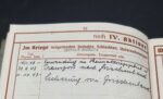 Wehrmacht Heer Wehrpass, Soldbuch & Dokumente des Unteroffiziers Helmut Gräfe aus Hartmannsdorf (Chemnitz) Heeres-Küsten-Artillerie-Abteilung (mot.) 955, Griechenland (Rhodos) & Balkan – Bild 24