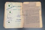 Wehrmacht Heer Wehrpass, Soldbuch & Dokumente des Unteroffiziers Helmut Gräfe aus Hartmannsdorf (Chemnitz) Heeres-Küsten-Artillerie-Abteilung (mot.) 955, Griechenland (Rhodos) & Balkan – Bild 15
