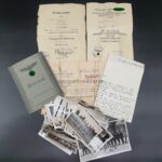 Wehrmacht Heer Urkunden, Wehrpass & Fotos des Gefreiten Alfons Ott aus Boll (Hechingen) 11.Kompanie, Grenadier Regiment 358 (205. Infanterie-Division) Atlantik, Welish, Welikije-Luki