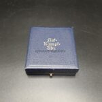 Etui Luftwaffe Flakkampfabzeichen, Hst. Gustav Brehmer, Markneukirchen Mint