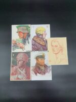 5x Willrich Postkarten