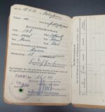 Wehrmacht Heer, Soldbuch des Fahrers Friedrich Hartmann aus Naunheim (Wetzlar), Sicherungs-Bataillon 1019, (Heeres-Küsten-Arko 200) Ober-Italien – Bild 3