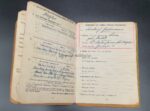 Wehrmacht Heer, Soldbuch des Fahrers Friedrich Hartmann aus Naunheim (Wetzlar), Sicherungs-Bataillon 1019, (Heeres-Küsten-Arko 200) Ober-Italien – Bild 4