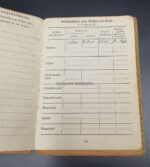 Wehrmacht Heer, Soldbuch des Fahrers Friedrich Hartmann aus Naunheim (Wetzlar), Sicherungs-Bataillon 1019, (Heeres-Küsten-Arko 200) Ober-Italien – Bild 6