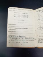 Wehrmacht Heer, Soldbuch des Fahrers Friedrich Hartmann aus Naunheim (Wetzlar), Sicherungs-Bataillon 1019, (Heeres-Küsten-Arko 200) Ober-Italien – Bild 9