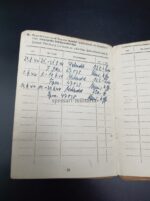 Wehrmacht Heer, Soldbuch des Fahrers Friedrich Hartmann aus Naunheim (Wetzlar), Sicherungs-Bataillon 1019, (Heeres-Küsten-Arko 200) Ober-Italien – Bild 11