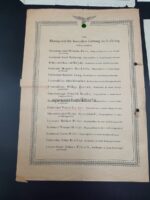Wehrmacht Luftwaffe, Urkunden des Oberfeldwebels Walter Zucker aus Wandsbek, 4.(Kampf) Lehrgeschwader 1, (Warschau, Mittelmeer, Italien) – Bild 3