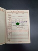 Wehrmacht Heer, Wehrpass, Arbeitsbuch & Urkunde des Gefreiten Werner Schleich aus Ludwigshafen am Rhein, 13./Infanterie-Regiment 426 (126. Infanterie-Division) Wolchow – Bild 8