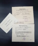 Wehrmacht Heer, Urkunden & Dokumente des Obergefreiten Siegfried Thurmann aus Hohensalza/Gnesen, 2./Kranken Kraftwagen Zug 36 (36. Infanterie-Division) Frankreich & Russland – Bild 4
