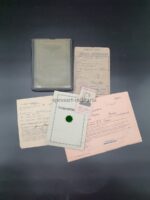 Wehrpass & Dokumente des Johann Börger aus Essen, Presswerk A.G. Essen