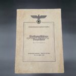 Reichsberufswettkampf Wettkampfstätten-Verzeichnis Teilnehmer Hamburg 1938