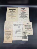 Reichsberufswettkampf 1937/38/39 Urkunden