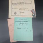 Kriegshilfsdienst mit Urkunde