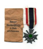 Kriegsverdienstkreuz 2. Klasse 1939 mit Schwertern und Tüte, Hst. 127 - Moritz Hausch A.G., Pforzheim