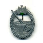 Küstenartillerie Kriegsabzeichen Hst. E. Ferdinand Wiedmann