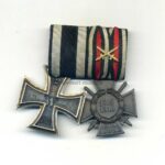 2er Ordensspange Eisernes Kreuz 2. Klasse 1914, Ehrenkreuz für Frontkämpfer