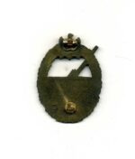 Küstenartillerie Kriegsabzeichen Hst. E. Ferdinand Wiedmann – Bild 2
