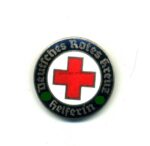 DRK Deutsches Rotes Kreuz Helferin Brosche