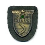 Kubanschild auf Heeresstoff