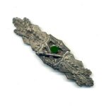 Wehrmacht Heer Nahkampfspange in Silber(2.Stufe) Hst. A.G.M.u.K., Gablonz