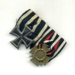 2er Ordensspange Eisernes Kreuz 2. Klasse 1914, Ehrenkreuz für Frontkämpfer