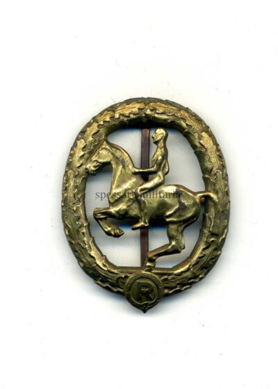 Deutsches Reiterabzeichen Bronze