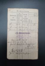 Wehrpass, Militärpass, Soldbuch & Dokumente (1.Weltkrieg) 1914-1918 des Gefreiten Heinrich Husmann aus Herkendorf (Hameln), 7./Infanterie Regiment "Graf Bülow von Dennewitz" Nr.55 – Bild 4