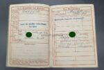 Wehrmacht Heer, Wehrpass, Soldbuch & Dokumente des Beschlagmeisters Alfred Kruse aus Wehrstedt (Halberstadt), Grenadier-Regiment 349, 230. Infanterie-Division, Lapplandschild (Norwegen) – Bild 4