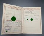 Wehrmacht Heer, Wehrpass, Soldbuch & Dokumente des Beschlagmeisters Alfred Kruse aus Wehrstedt (Halberstadt), Grenadier-Regiment 349, 230. Infanterie-Division, Lapplandschild (Norwegen) – Bild 5