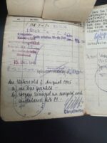 Wehrmacht Heer, Wehrpass, Soldbuch & Dokumente des Beschlagmeisters Alfred Kruse aus Wehrstedt (Halberstadt), Grenadier-Regiment 349, 230. Infanterie-Division, Lapplandschild (Norwegen) – Bild 26