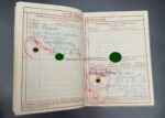 Wehrmacht, Wehrpass des Wachtmeisters Milan Pasaric aus Dornbirn (Österreich), Gebirgs-Nachrichten-Abteilung 91, 6. Gebirgs-Division, Lapplandschild (Frankreich, Balkan, Griechenland, Finnland, Norwegen, Eismeerküste) – Bild 9