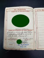 Wehrmacht Heer, Wehrpass, Soldbuch & Dokumente des Gefreiten Konrad Sandrock aus Kassel, Kraftfahrzeug-Instandsetzungs-Kompanie (mot.) 242 – Bild 14