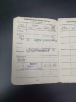 Wehrmacht Heer, Wehrpass, Soldbuch & Dokumente des Gefreiten Konrad Sandrock aus Kassel, Kraftfahrzeug-Instandsetzungs-Kompanie (mot.) 242 – Bild 7