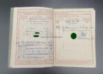 Wehrmacht, Wehrpass des Oberfeldwebels Paul Pastwa aus Bernburg (Saale), 10./Luftnachrichten Regiment 227 (VLV Augsburg) – Bild 6