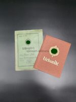 SA Sportabzeichen Urkundenheft Bronze und Leistungsbuch, Wittlich