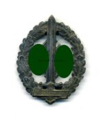 SA Sportabzeichen für Kriegsversehrte "RZM M 1/100" (Fa. Werner Redo, Saarlautern)
