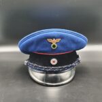 Deutsche Reichsbahn dunkelblaue Schirmmütze für Beamte