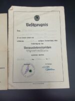 3er Urkunden Set, Familie Keller aus Ibbenbüren – Bild 2
