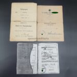 Wehrmacht Heer, 2er Urkundengruppe des Gefreiten Herbert Eich aus Neuss (Düsseldorf), 5./Grenadier-Regiment 211 (71. Infanterie-Division) Rimini, Adria, Südwestungarn & Untersteiermark