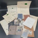 Dokumente des Karl Gratopp Revierobermeister der Schutzpolizei in Wilhelmshaven