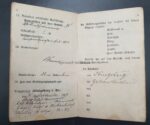 Waffen-SS Soldbuch des SS-Untersturmführers Armin Barmeier aus Wattenscheid, 17.SS-Panzergrenadier-Division "Götz von Berlichingen" Regiment 38 – Bild 23