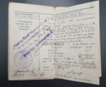 Waffen-SS Soldbuch des SS-Untersturmführers Armin Barmeier aus Wattenscheid, 17.SS-Panzergrenadier-Division "Götz von Berlichingen" Regiment 38 – Bild 27