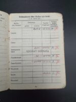 Waffen-SS Soldbuch des SS-Untersturmführers Armin Barmeier aus Wattenscheid, 17.SS-Panzergrenadier-Division "Götz von Berlichingen" Regiment 38 – Bild 9