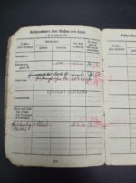 Waffen-SS Soldbuch des SS-Untersturmführers Armin Barmeier aus Wattenscheid, 17.SS-Panzergrenadier-Division "Götz von Berlichingen" Regiment 38 – Bild 10