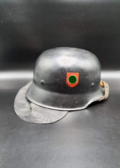 Feuerwehr Stahlhelm M34 DD Feuerschutzpolizei