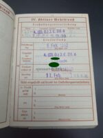 Wehrmacht Heer, Wehrpass des Obergefreiten Albert Haase aus Schiffbek, 4./Landesschützen Bataillon 681 (Kriegsgefangenen Bewachung) – Bild 5